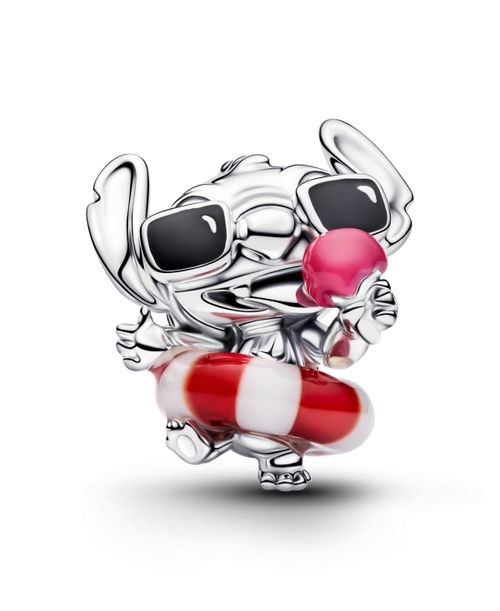 Disney Stitch Summer Fun Charm - Sterling Silver
