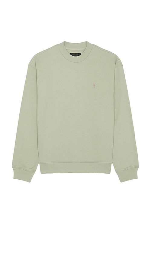 ALLSAINTS Asher Crew Neck Sweatshirt in Sage. - L also in
