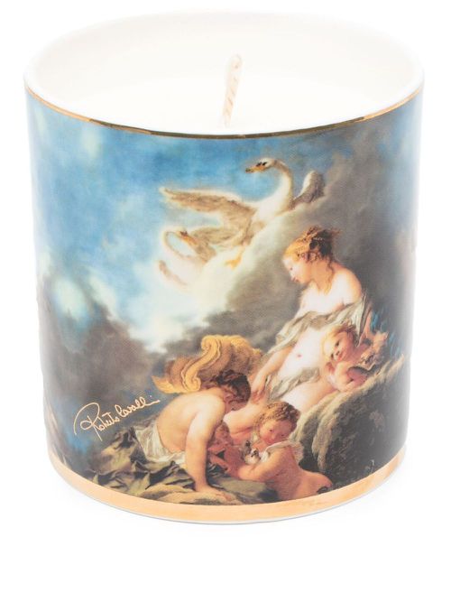 Wild Leda-print scented candle (270g) - JC018