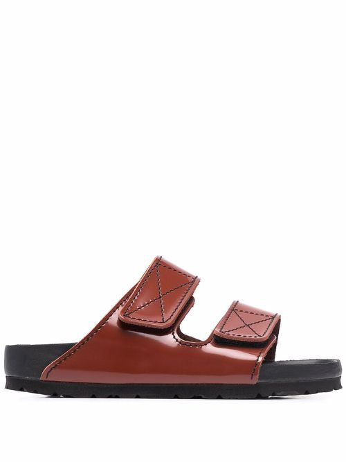 X Birkenstock Arizona slides - Brown