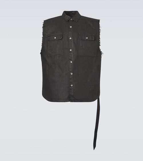 DRKSHDW oversized cotton shirt