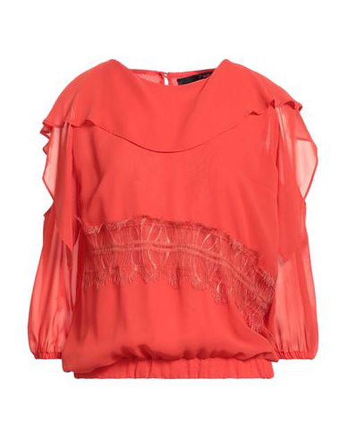 Woman Top Red Size M Polyester