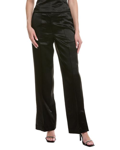 Minimal Textured Satin Pant