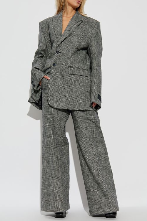 Oversized Blazer, Women's, Black