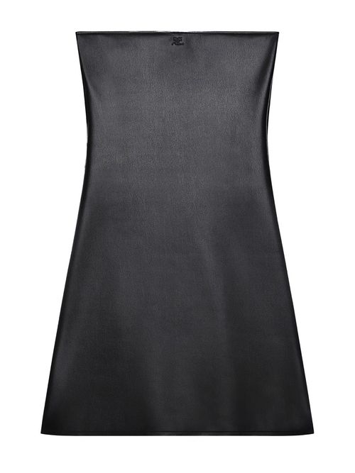 Draped Polywool Bustier Minidress on Sale