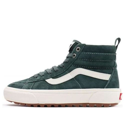 Unisex SK8-HI Mte-1 High-Top Sneakers White/Green