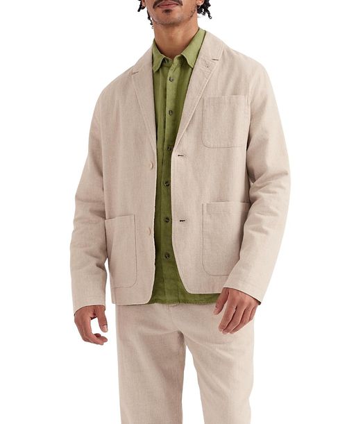 Messack Cotton-Linen Jacket