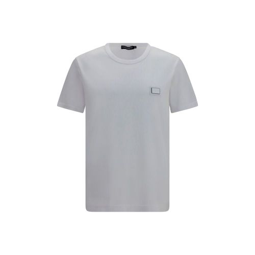 Cotton Crew Neck T-Shirt — White