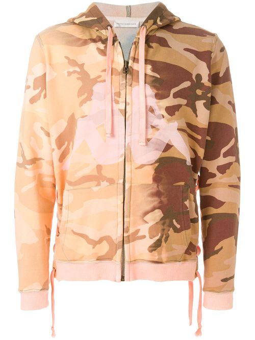 Kappa camouflage hoodie - Yellow