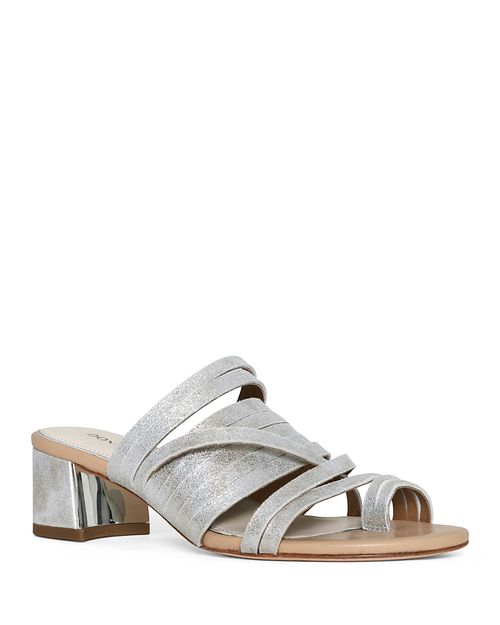 Women's Strappy Slip On High Heel Sandals