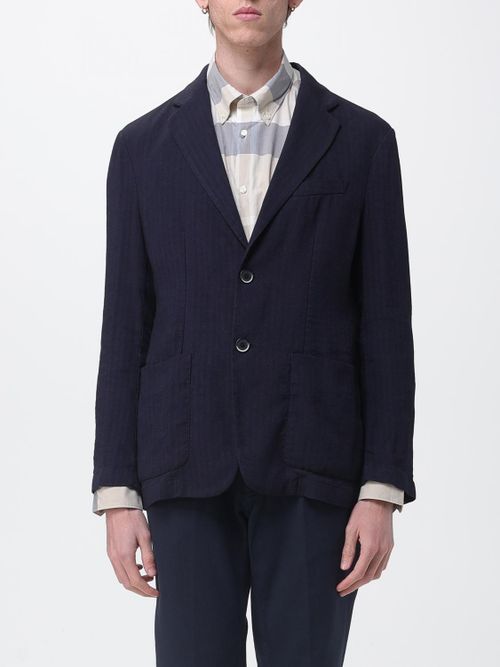 Jacket Men color Navy