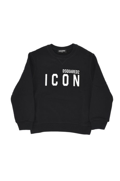 Boys Black Logo Sweatshirt