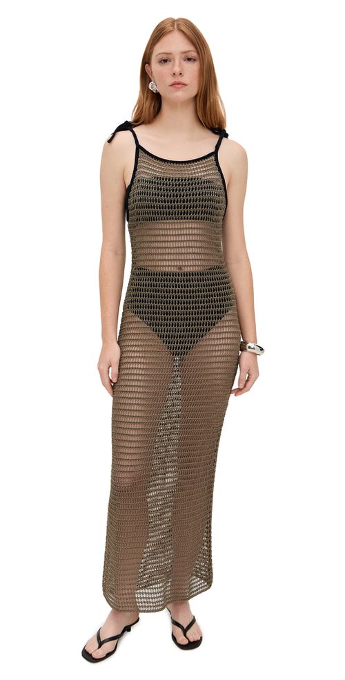 Vinta Dress THYME/BLACK