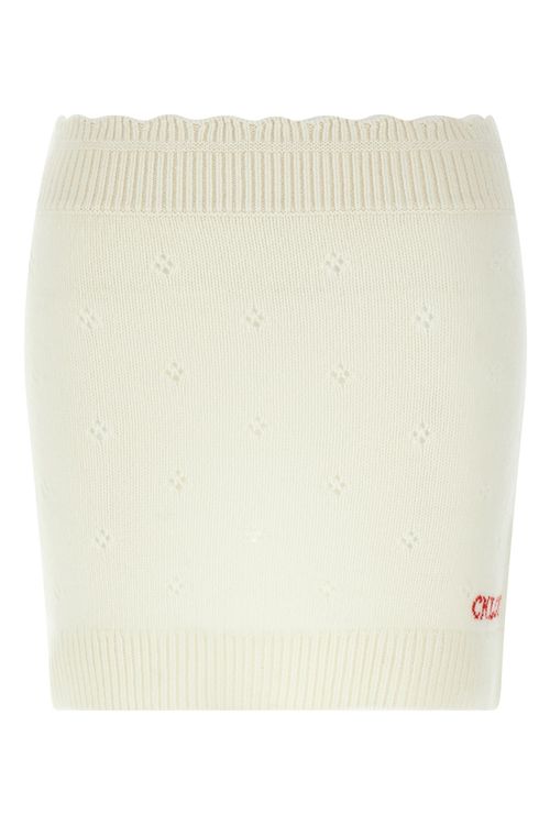 Jacquard Logo Skirt
