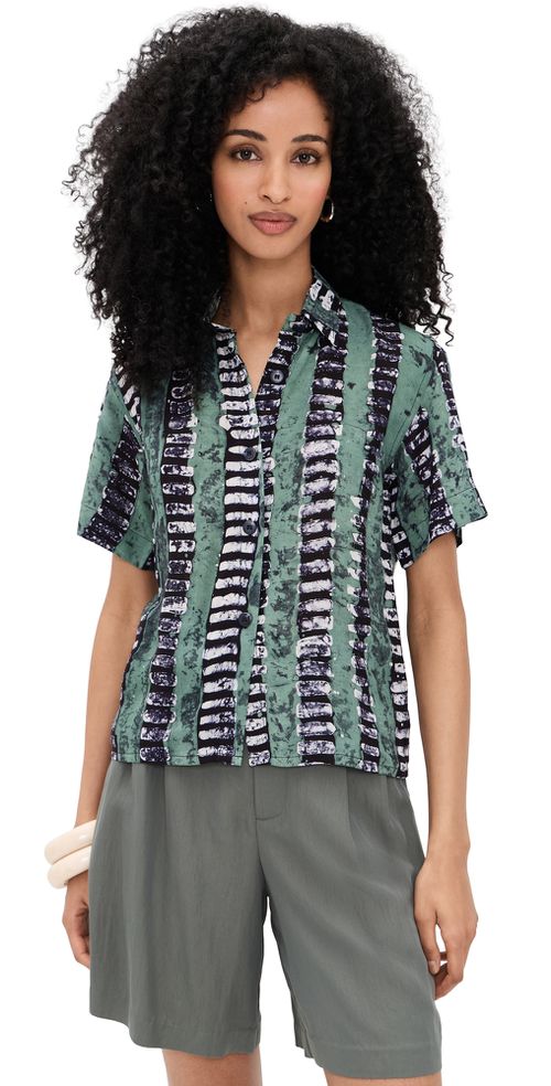 Ewatola Top Green/Blue/White