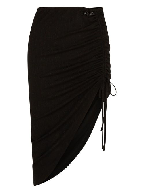 K/Signature midi skirt - Black