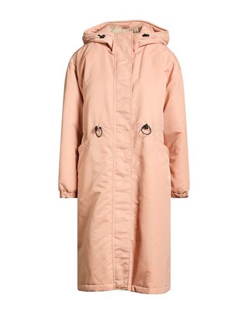 Woman Coat Salmon pink Size S Polyamide