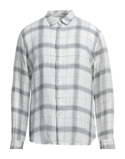 Man Shirt White Size S Linen