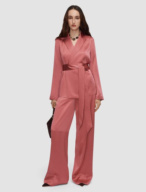 Archer Silk Satin Jacket - 36