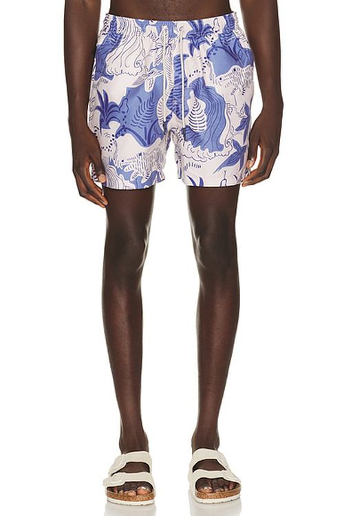 OAS Mystea Swim Shorts in Blue - Blue. XL/1X also in L