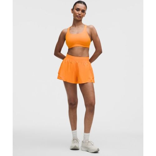 Lululemon – Women's Shake It Out High-Rise Running Shorts – 2.5" – Color Orange
