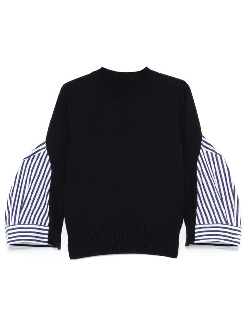 Layered sweater - Blue