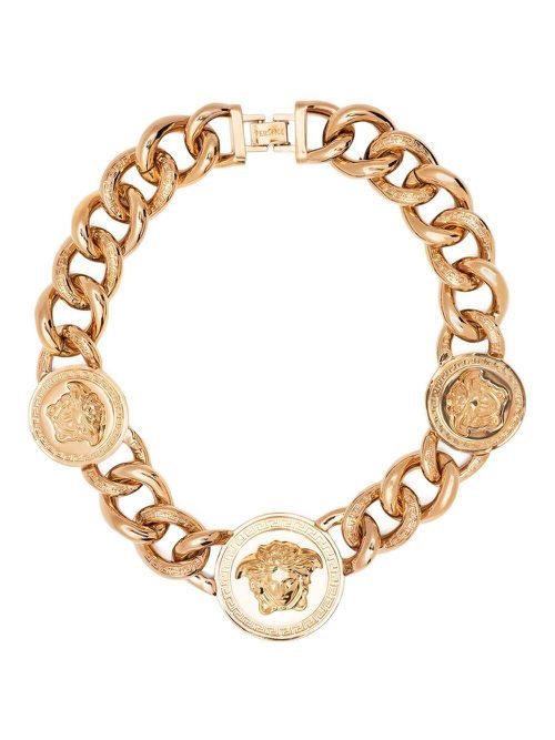 Medusa chain necklace - Gold