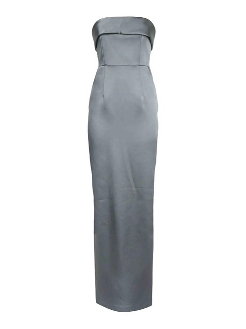 Rhea Satin Maxi Dress
