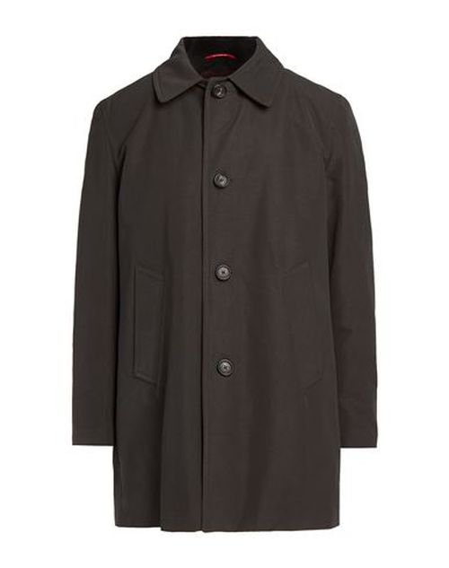 Paltò Man Coat Dark green Size 42 Polyester, Polyamide