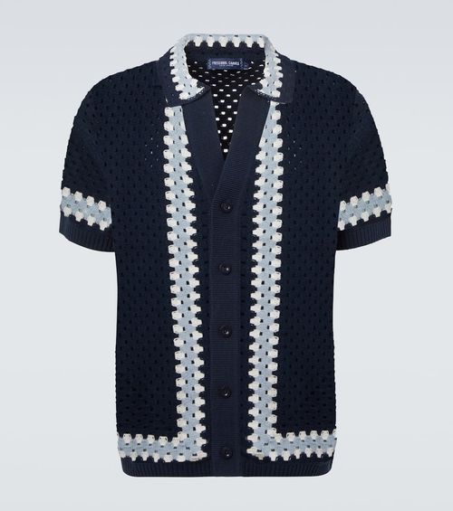Pinto crochet cotton shirt