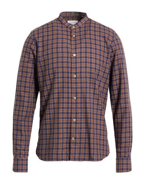 Man Shirt Brown Size 15 ¾ Cotton