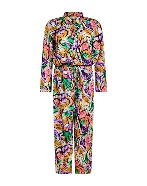 Woman Jumpsuit Purple Size S Cotton