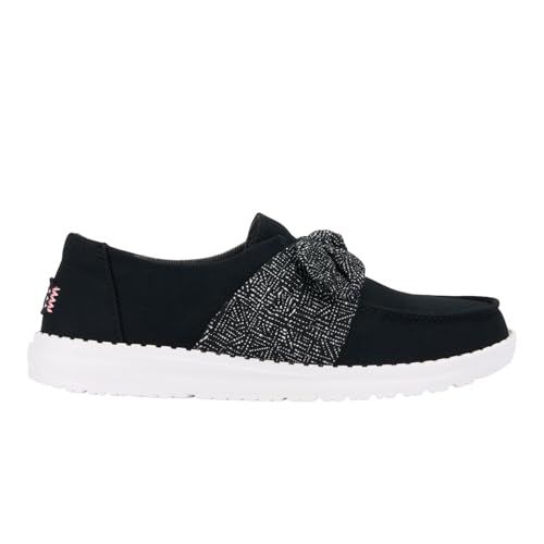 HEYDUDE Wendy Bow Essentials Black