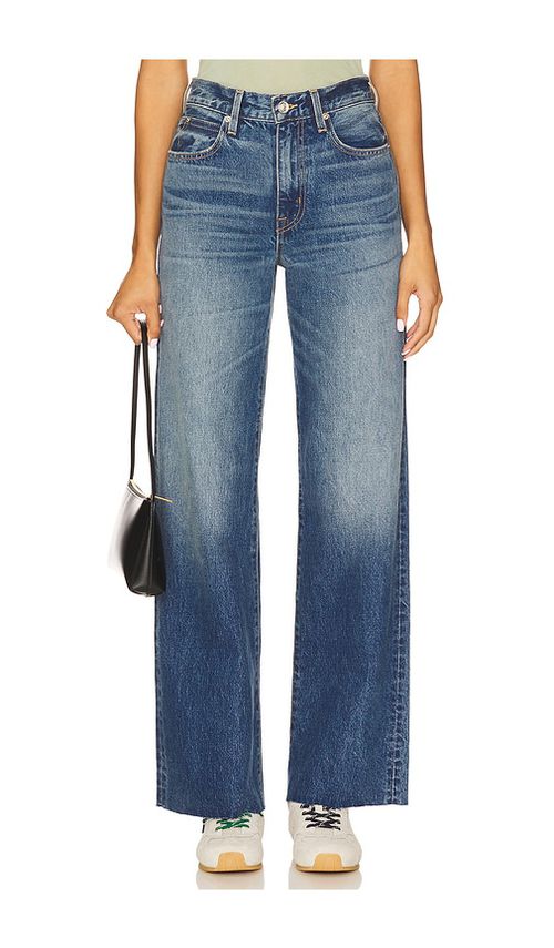 SLVRLAKE Grace Wide Leg Jeans in Blue. 24. Also
