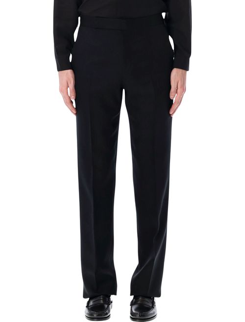 Mid-rise Cotton Slim Pants