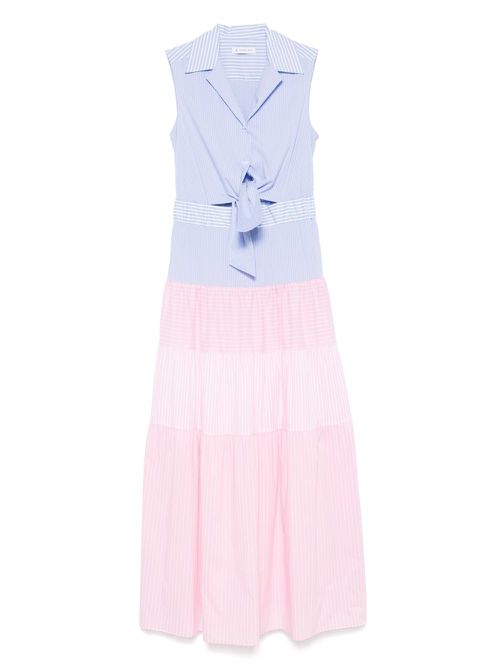 Manuel Ritz striped maxi dress - Pink