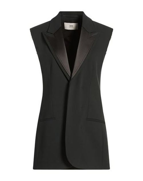 Woman Blazer Charcoal Size 4 Virgin Wool