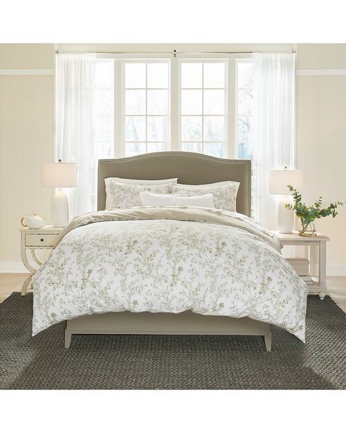 Lindy 3Pc Light Green Duvet Set