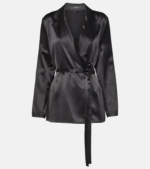 Joubert silk satin jacket