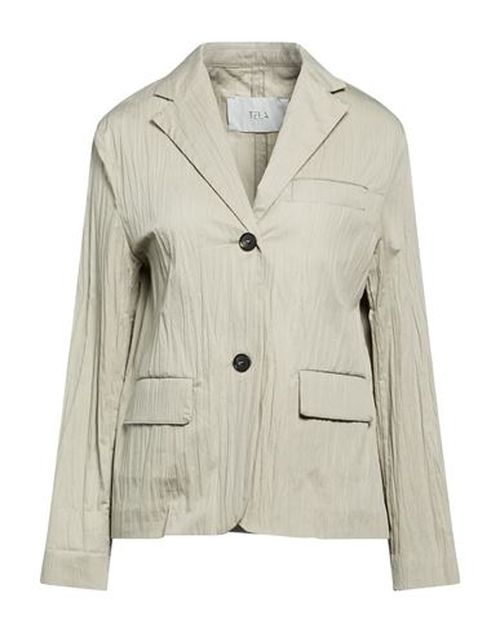 Woman Blazer Sage green Size 4 Cotton