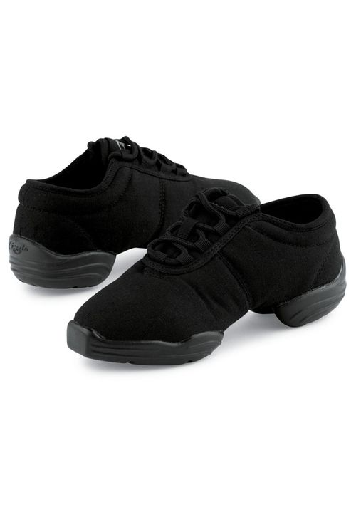Canvas Dansneaker - Black - Size 3 - Dance Shoe
