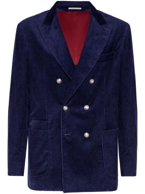 Corduroy blazer - Blue