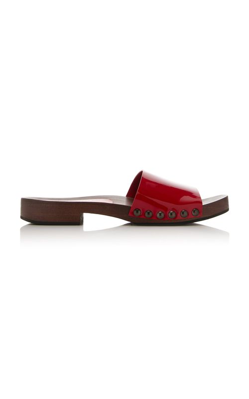 Patent Leather Clogs