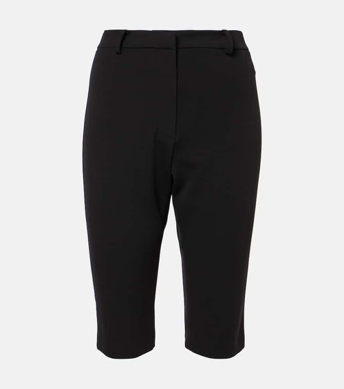 Mid-rise biker shorts