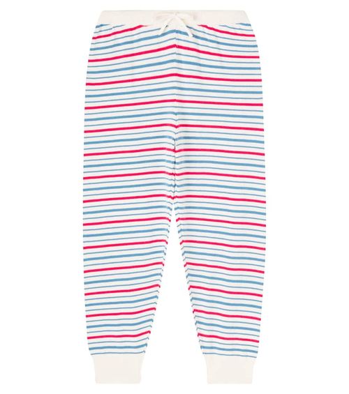 Konges Sløjd Mani striped cotton sweatpants