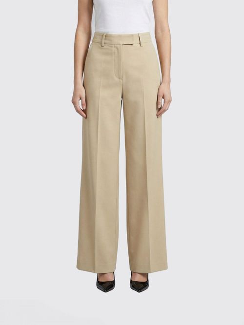 Pants Woman color Beige