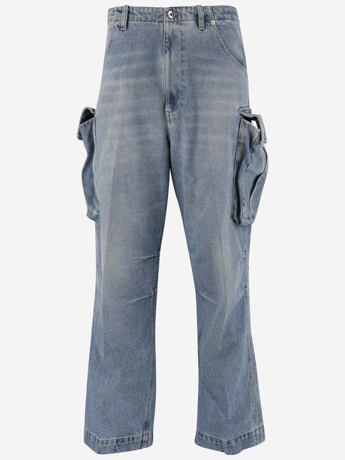 1989 STUDIO 남성 Multi-pocket Jeans SS2453WASH
