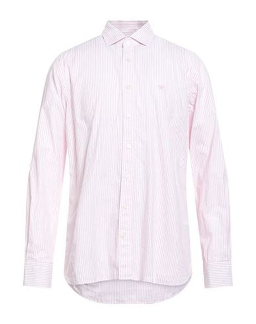 Man Shirt Light pink Size L Cotton