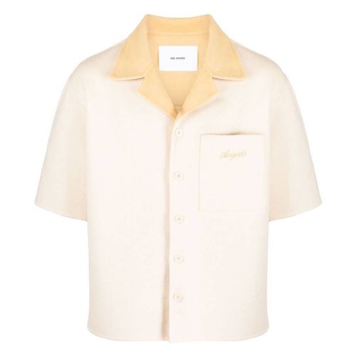 Double-Faced Wool-Blend Holiday Shirt