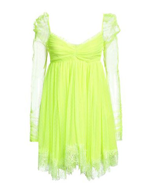 Woman Mini dress Acid green